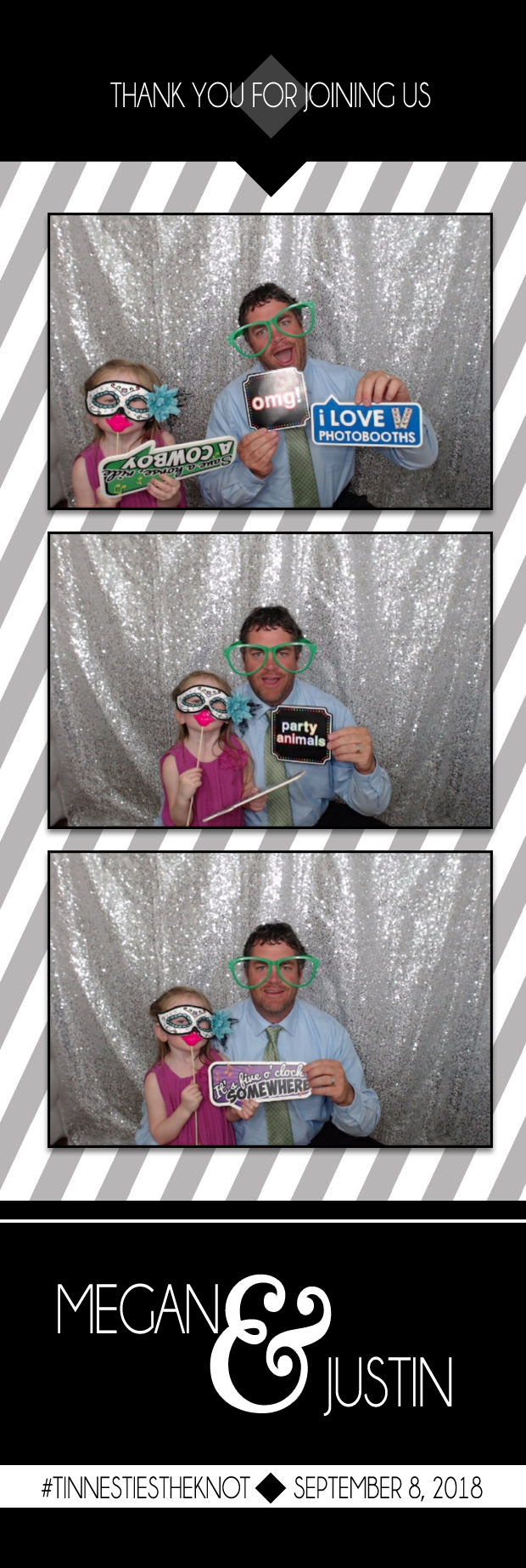 Megan and Justin's Wedding | View more photos from the event at gallery.photoboothbillings.com/u/PhotoBoothBillings/Megan-and-Justins-Wedding